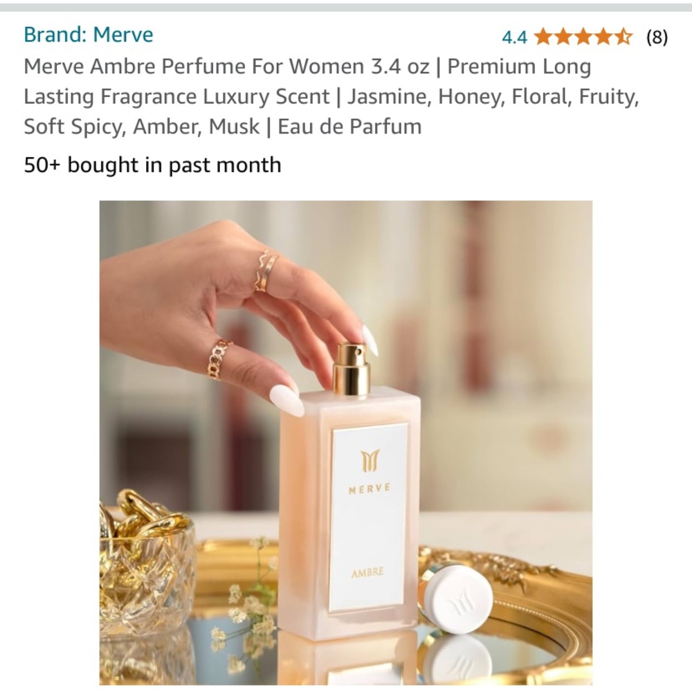 Merve Ambre perfume